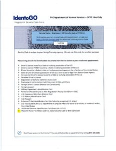 identogo waiver minors employee