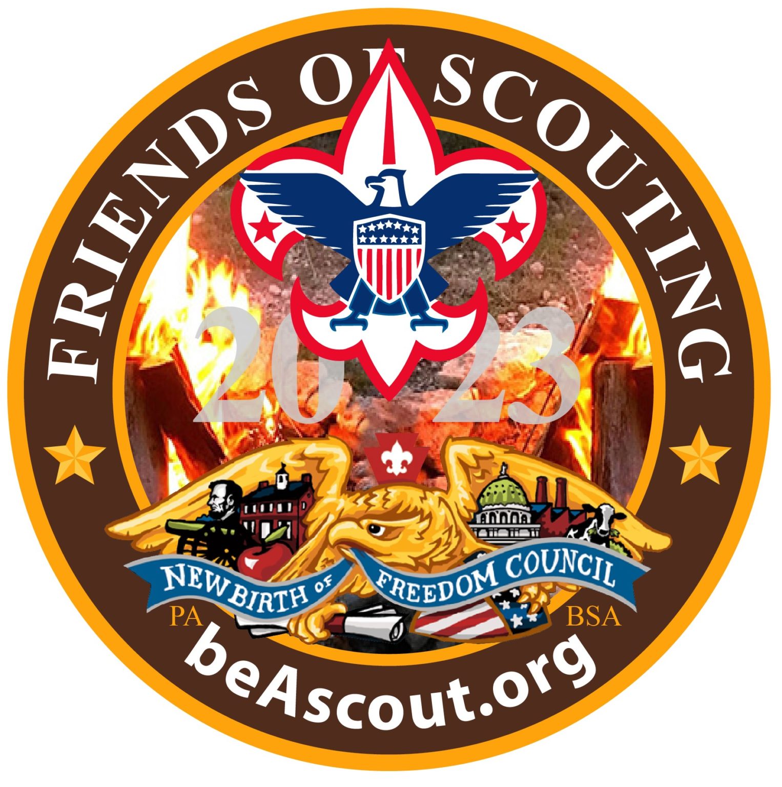 2023 Friends of Scouting Campaign New Birth of Freedom Council, BSA