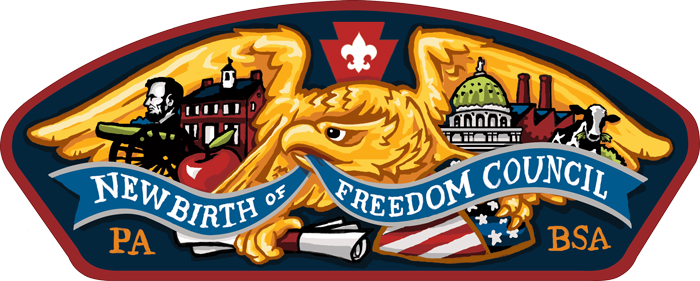 New Birth of Freedom Council shoulder patch