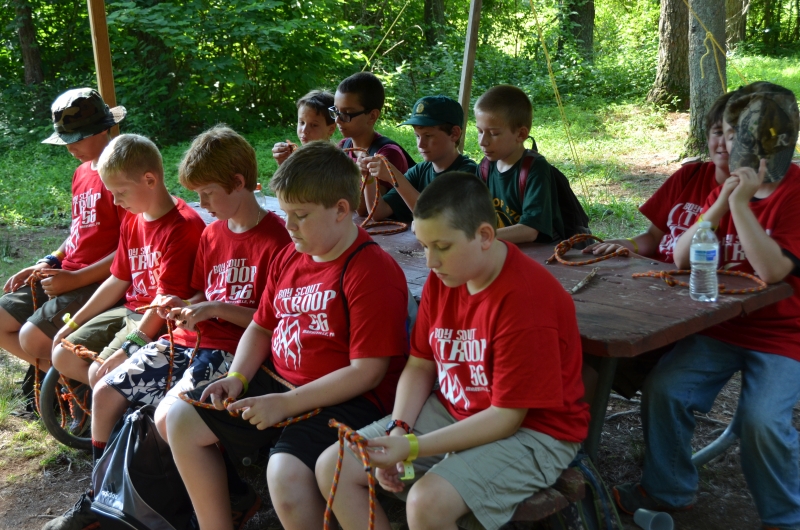 New Scouts can learn important Scouting skills in our Dan Beard program.
