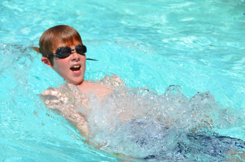Enjoy a swim on a hot day in our swimming pool.